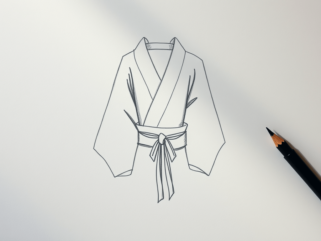 A duvet cover made into a (reversible)&nbsp;Kimono?